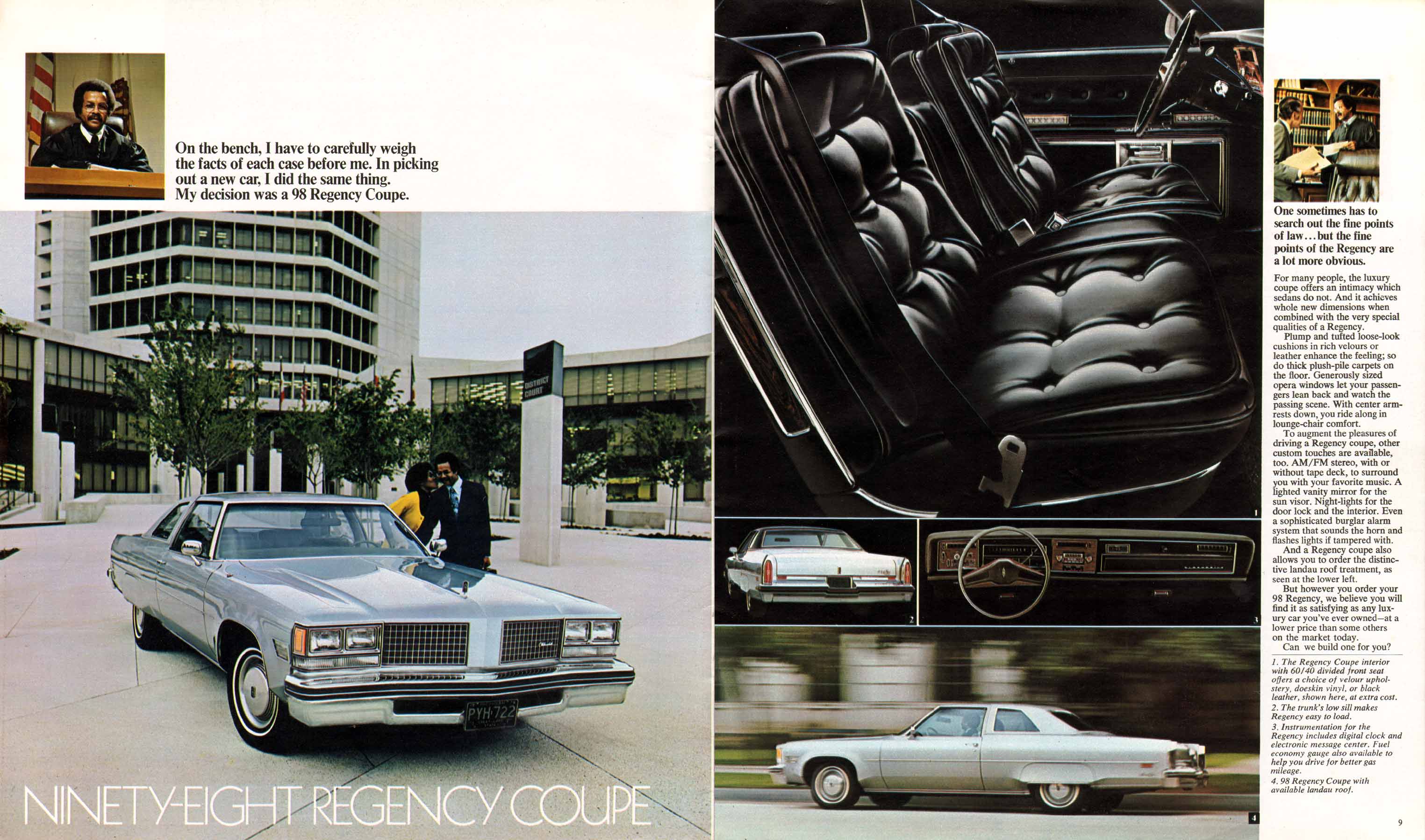 1976 Oldsmobile Full-Size Brochure Page 2